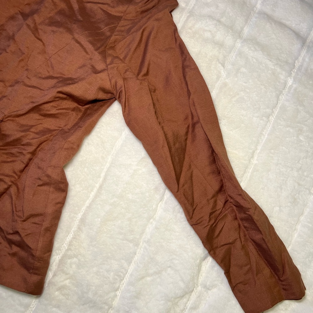 Brown Long Sleeve Top